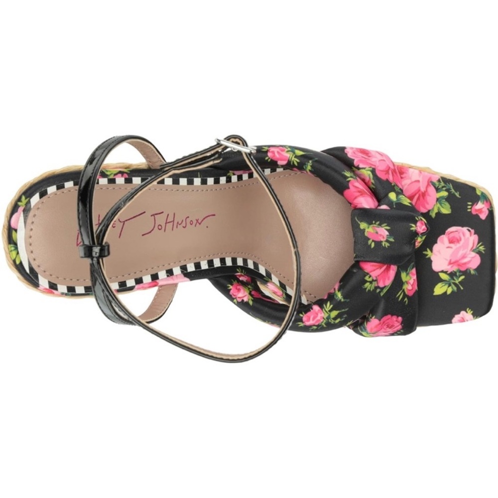 NEW Betsey Johnson Pansie Platform Espadrille sz 10.5 - Picture 4 of 5
